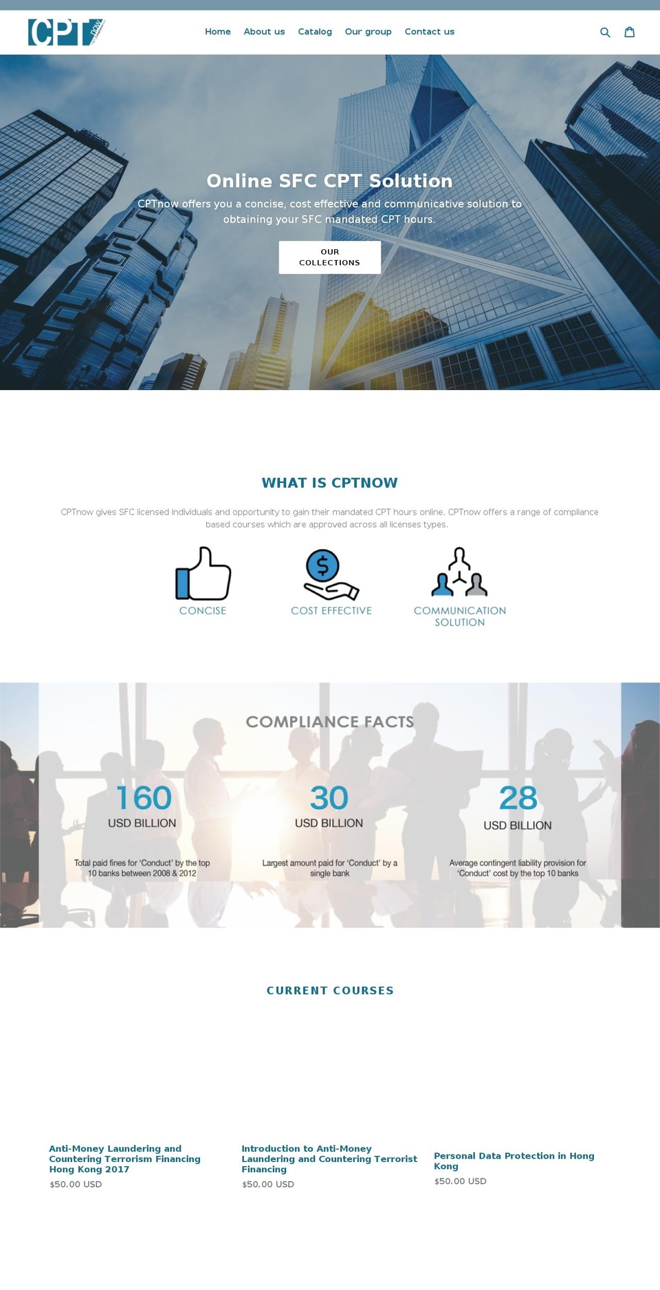 cptnow.com — Shopify storefront screenshot
