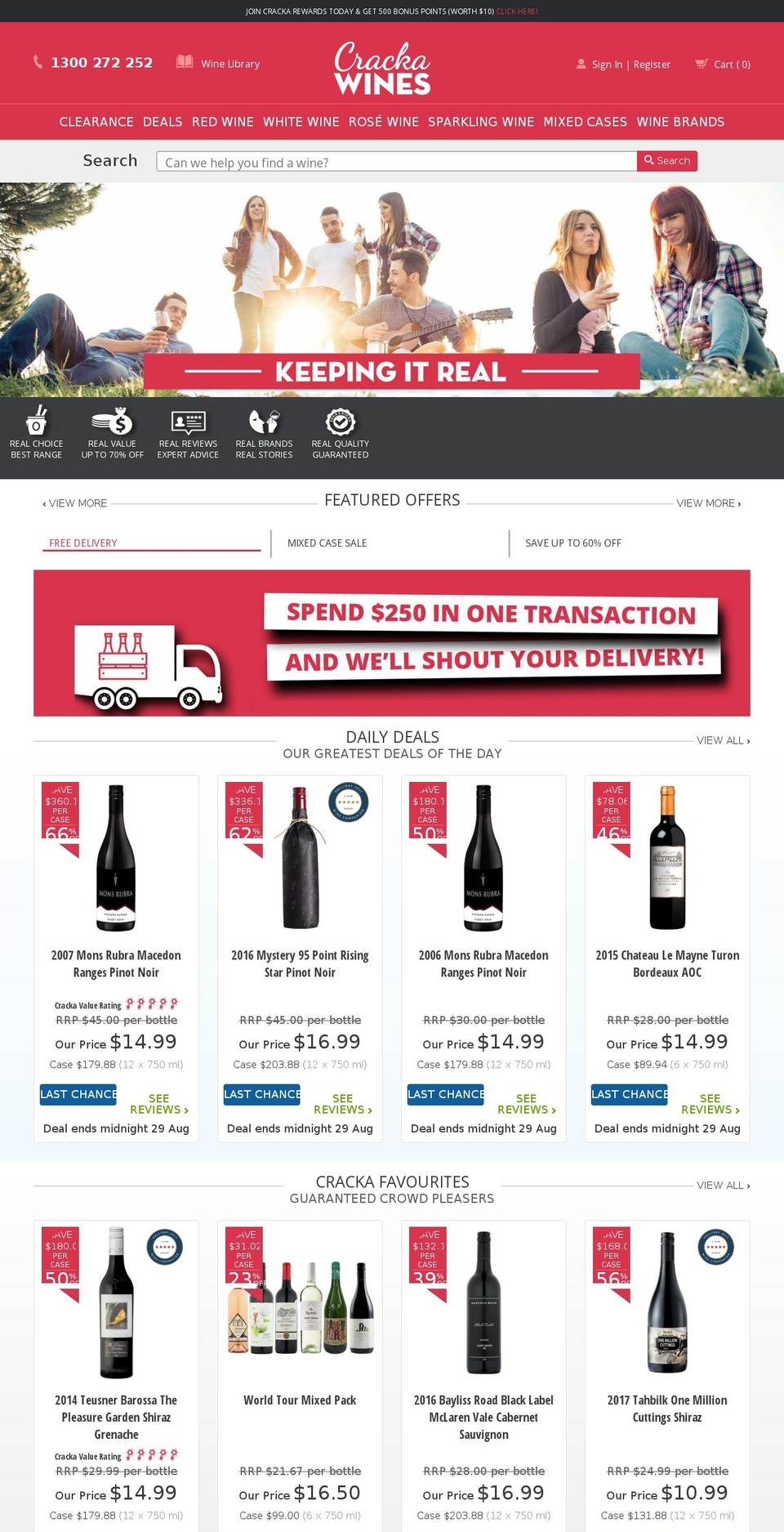 crackawines.es shopify website screenshot