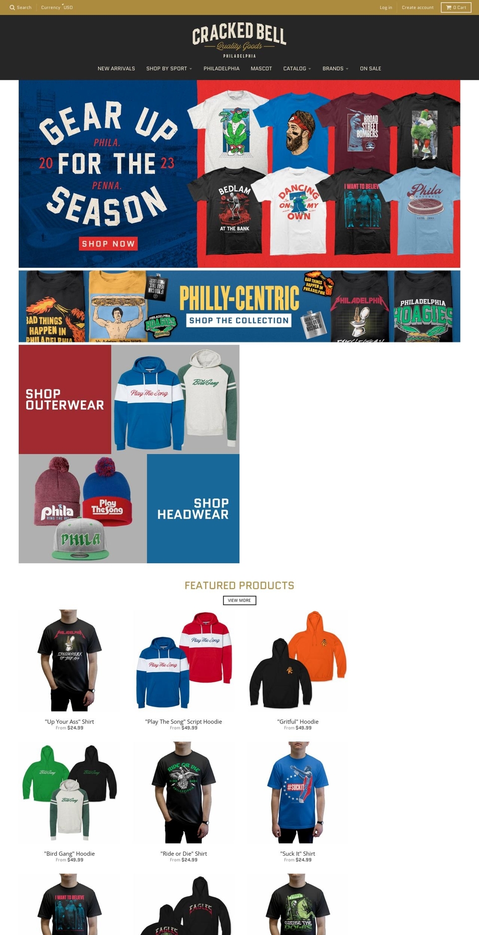 crackedbellphl.com shopify website screenshot