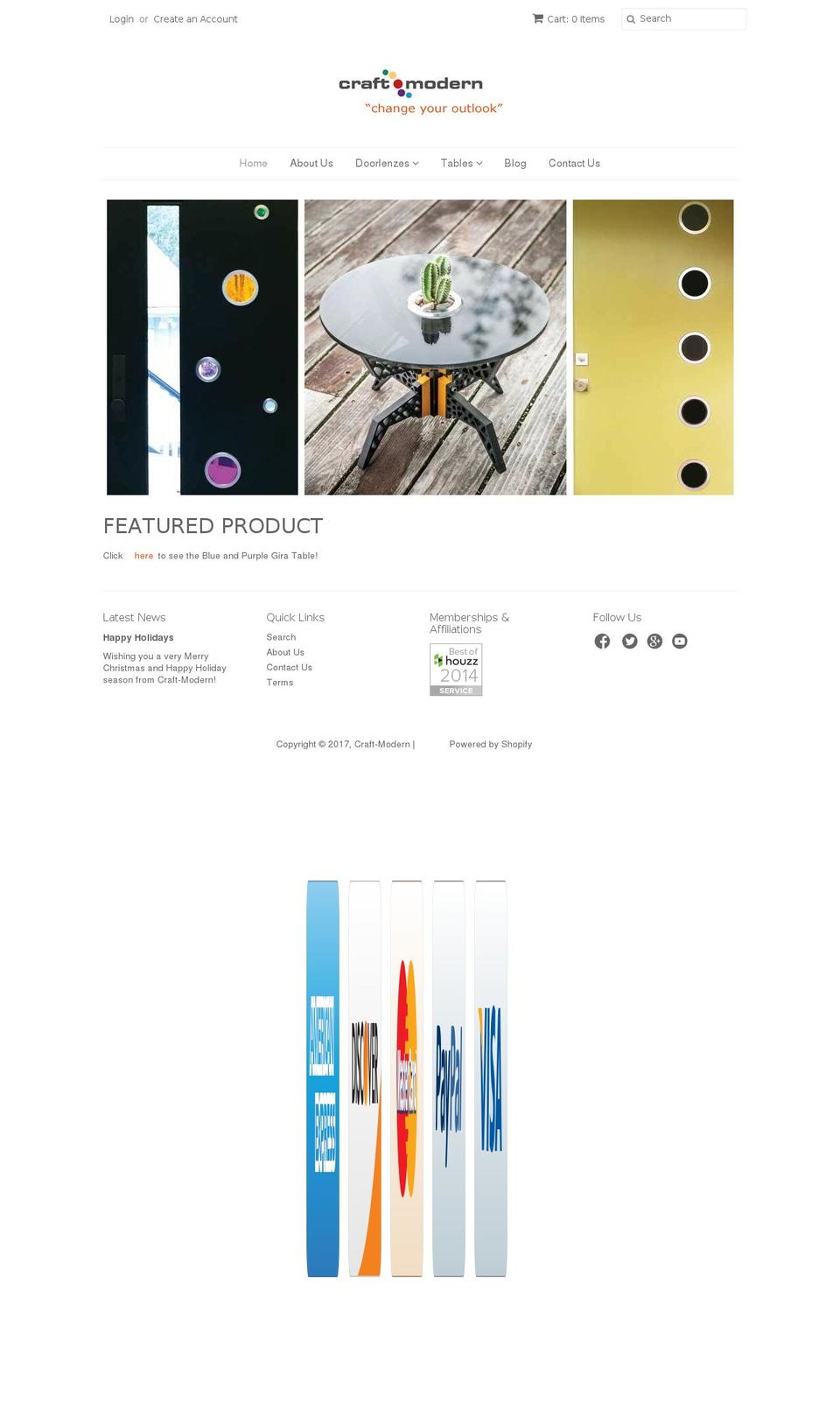 craft-modern.com shopify website screenshot