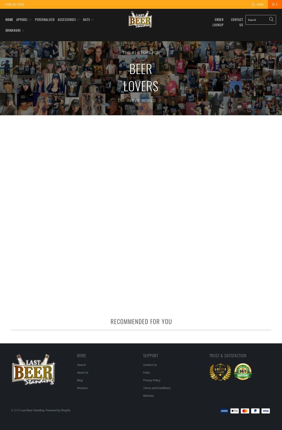 craftbeermaniacs.com — Shopify storefront screenshot