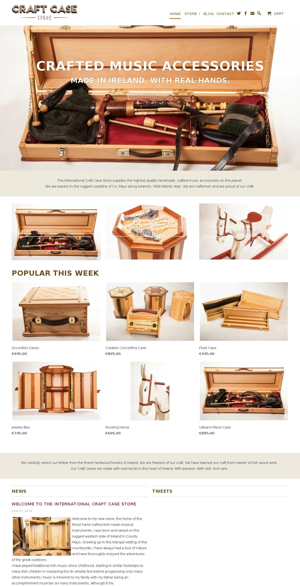 craftcases.com shopify website screenshot
