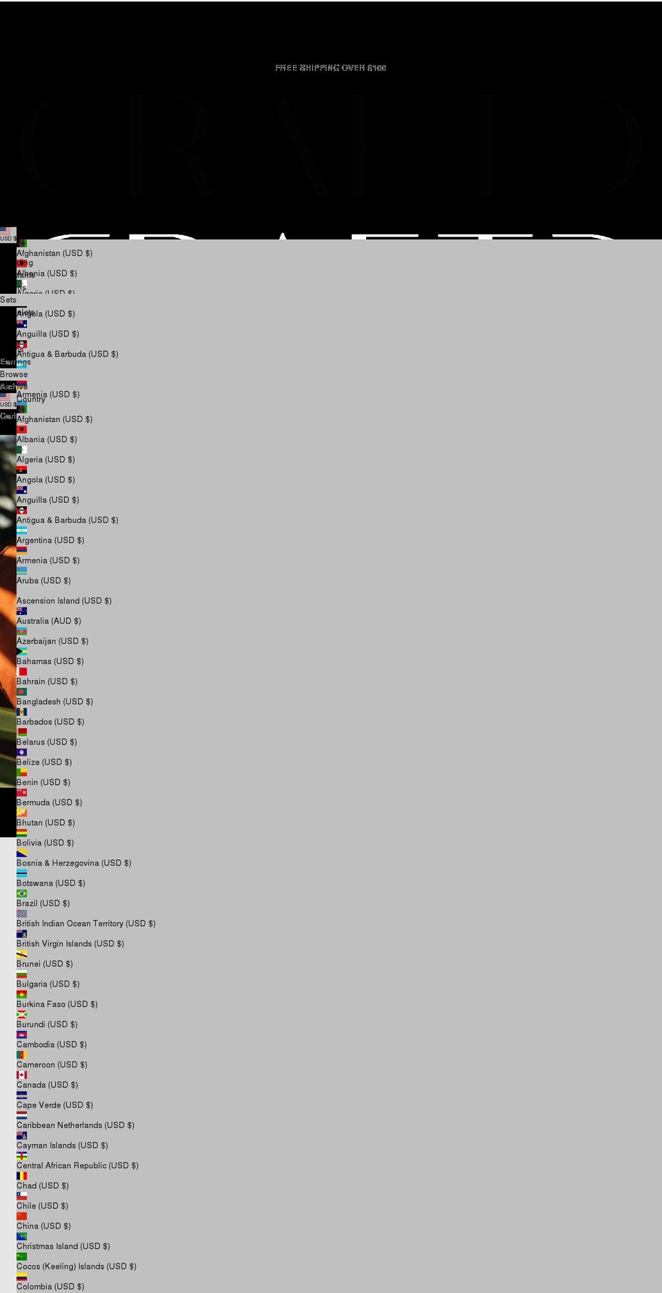 craftdlondon.com — Shopify storefront screenshot