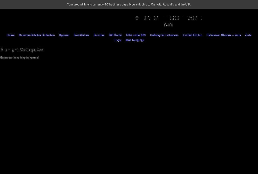 craftdsoulstudio.com shopify website screenshot