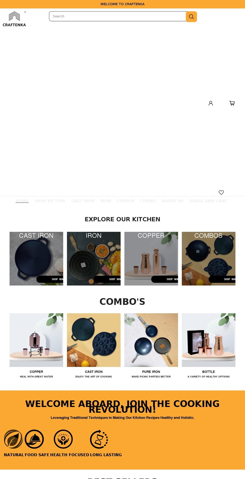 craftenka.com shopify website screenshot