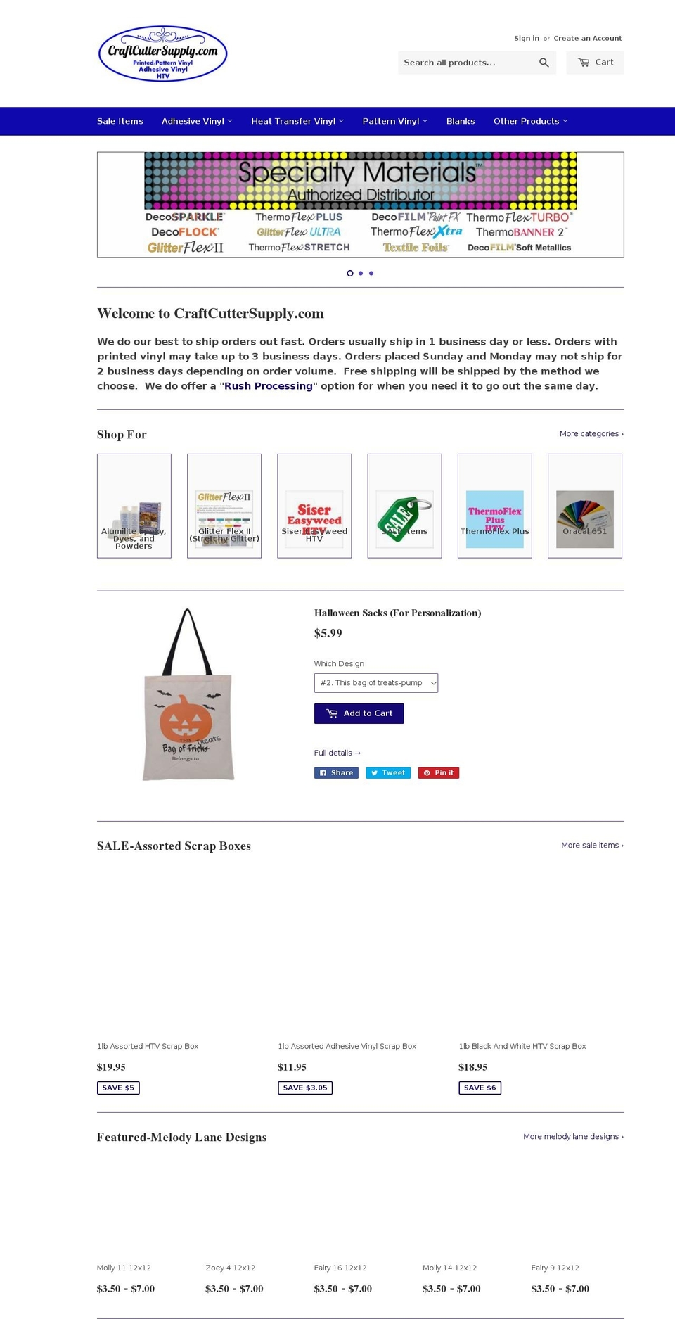 Copy of Feb 11th done, everything worked 3\/25 Shopify theme site example craftervinylstore.com