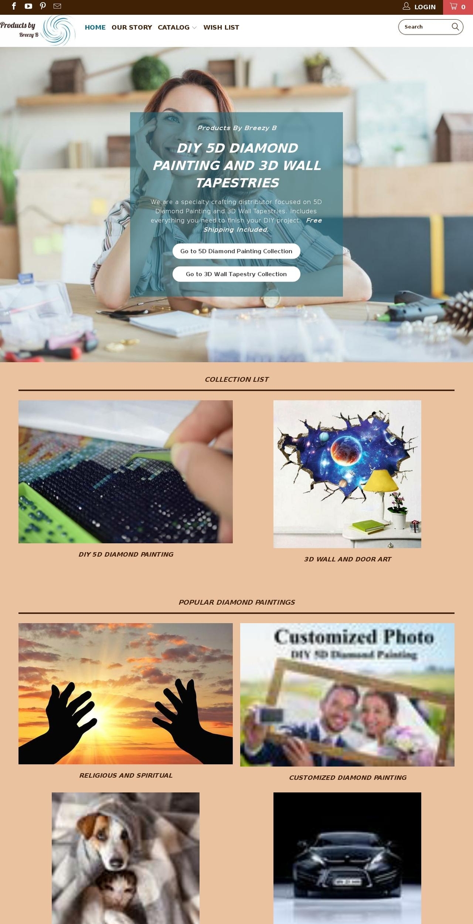 craftingx.com — Shopify storefront screenshot