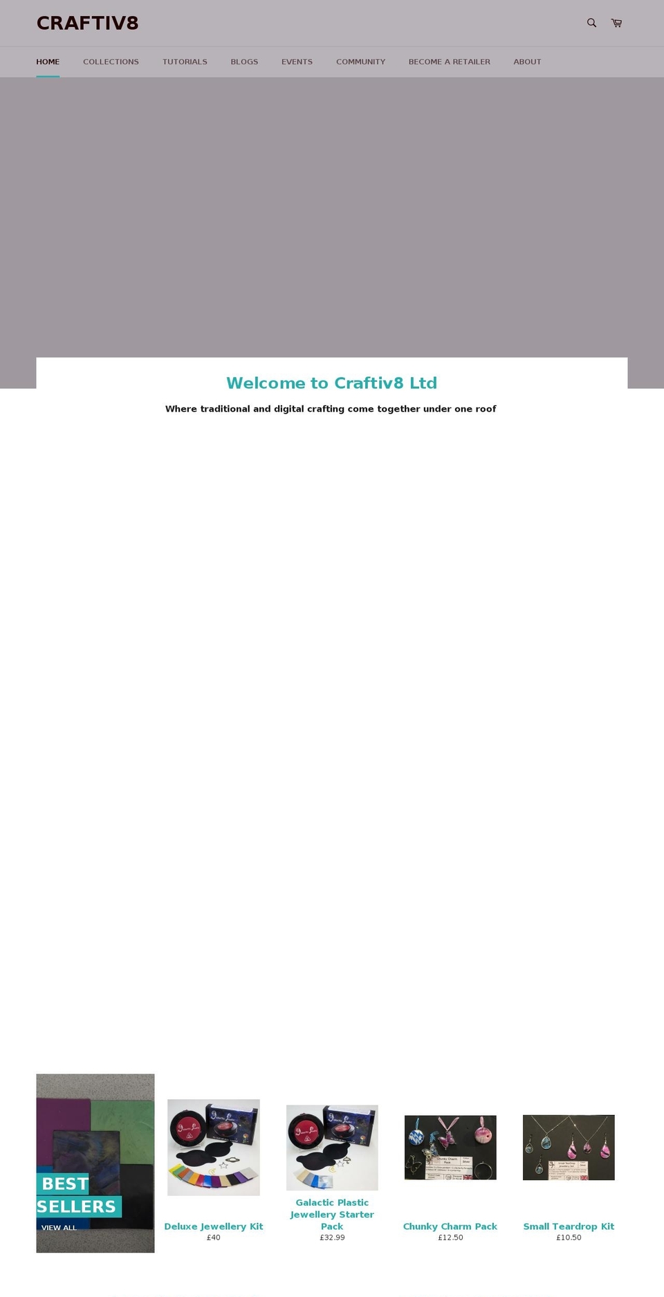 craftiv8.com — Shopify storefront screenshot