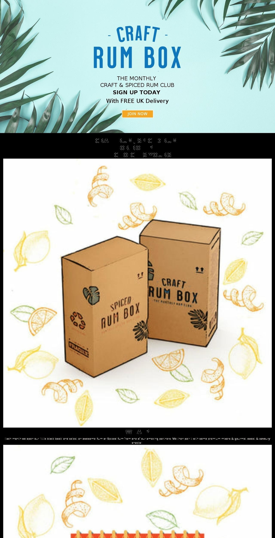 craftrumbox.co.uk shopify website screenshot