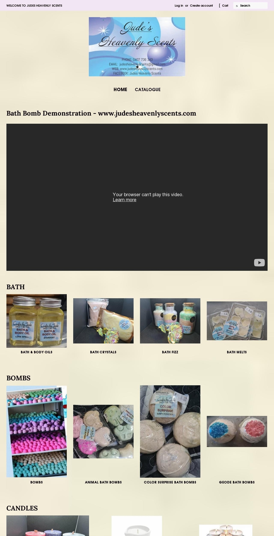craftsbyjude.net shopify website screenshot