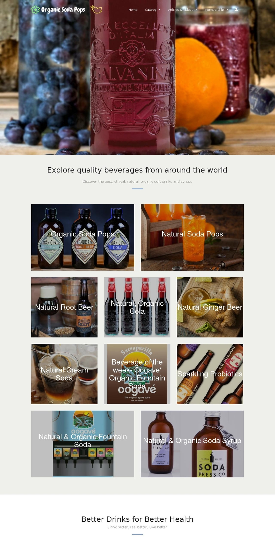 craftsodapops.com — Shopify storefront screenshot
