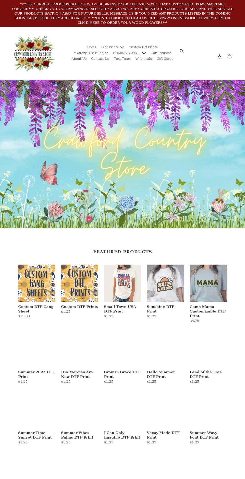 craftsupplybox.com shopify website screenshot