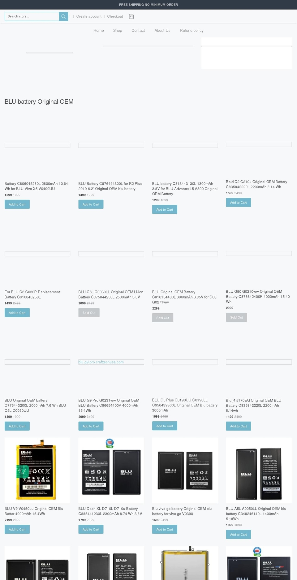 crafttechusa.com shopify website screenshot