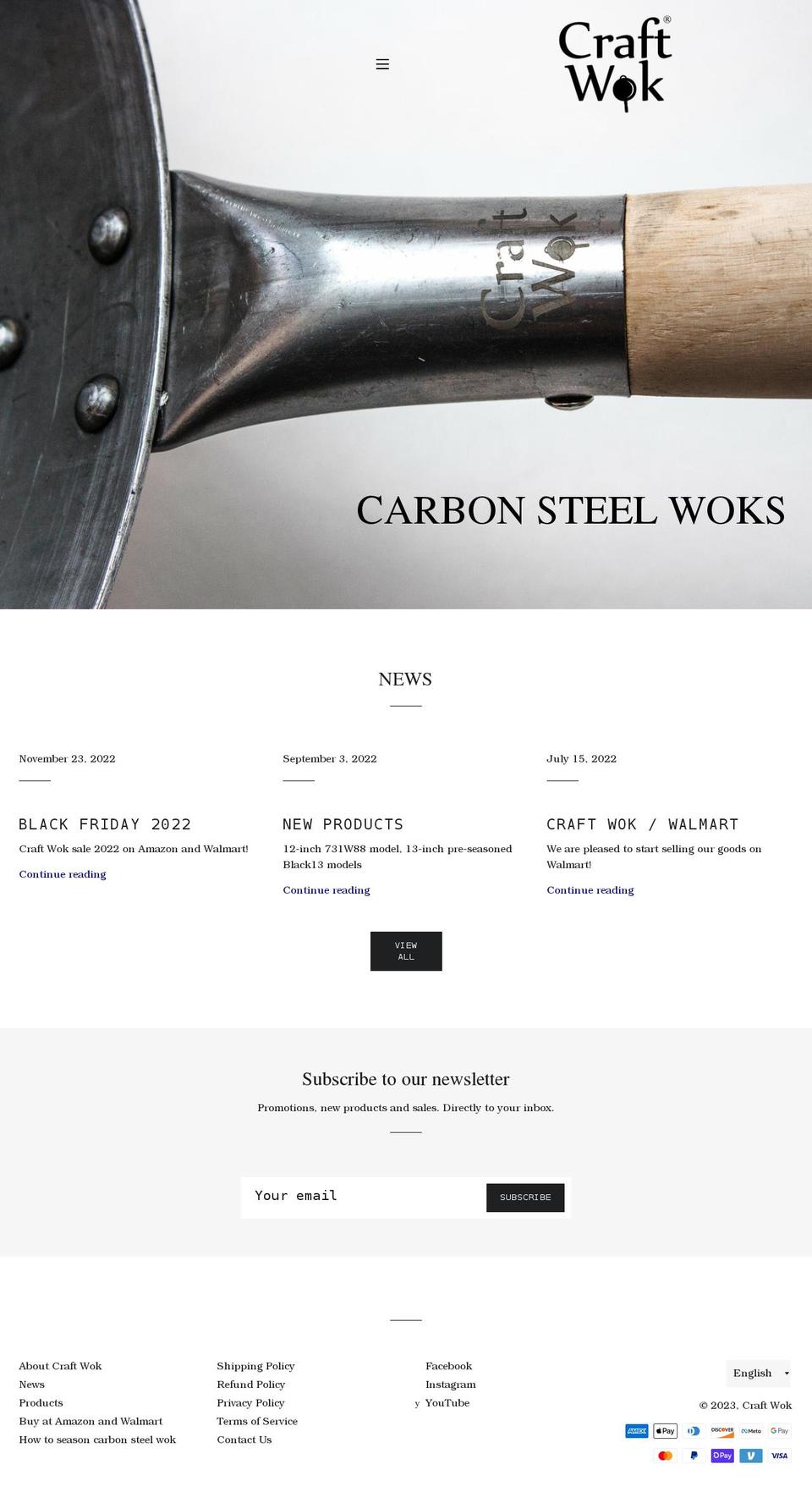 craftwok.com shopify website screenshot
