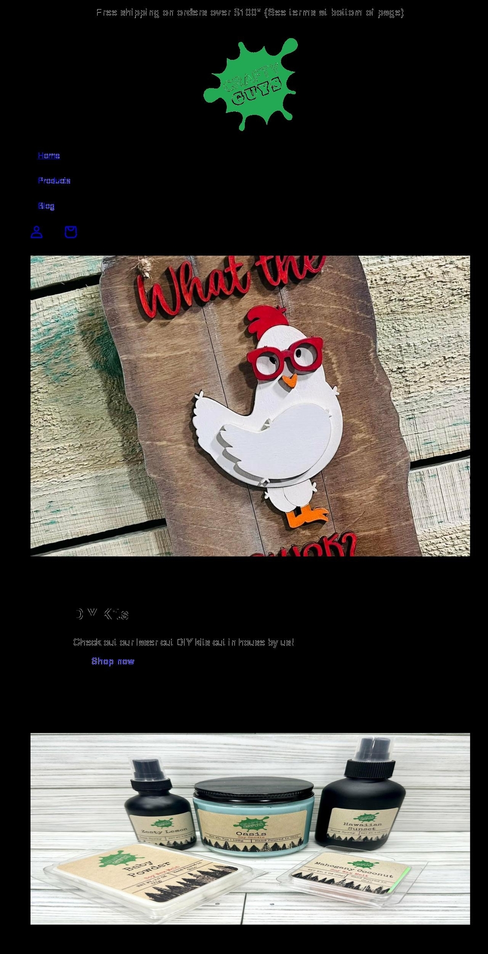 craftyguysco.com shopify website screenshot