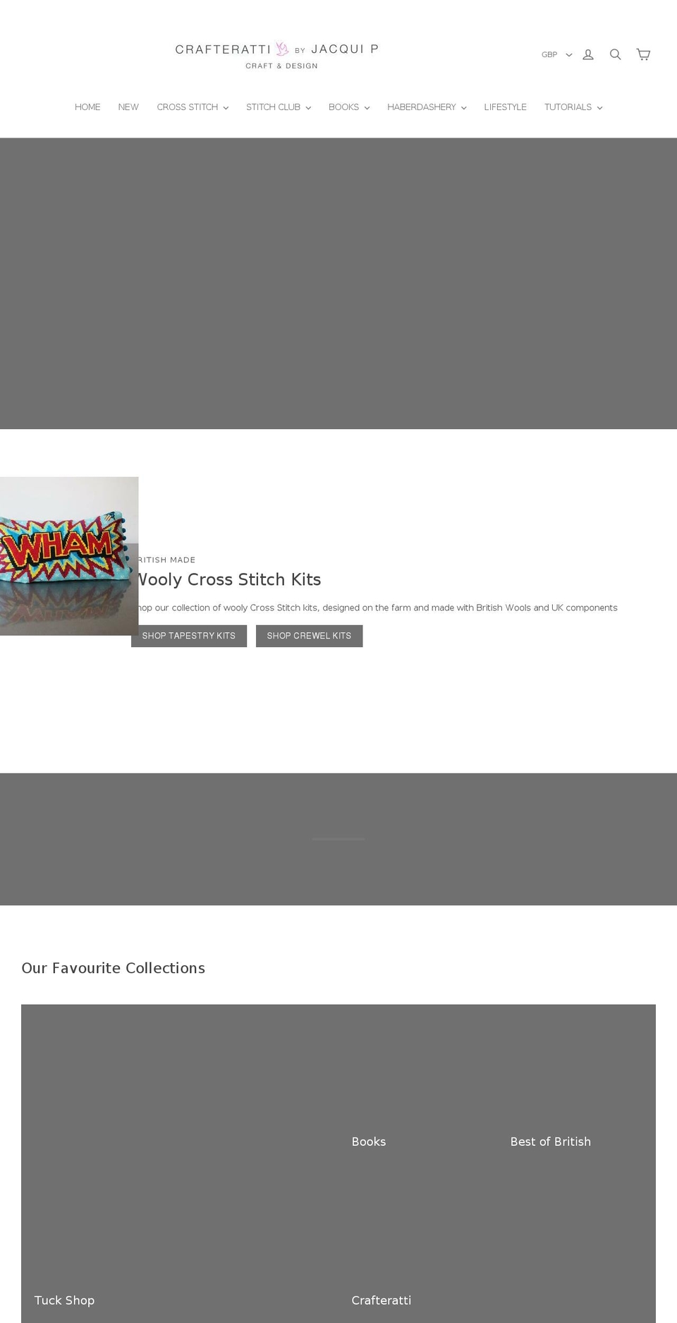 craftymrsp.com — Shopify storefront screenshot