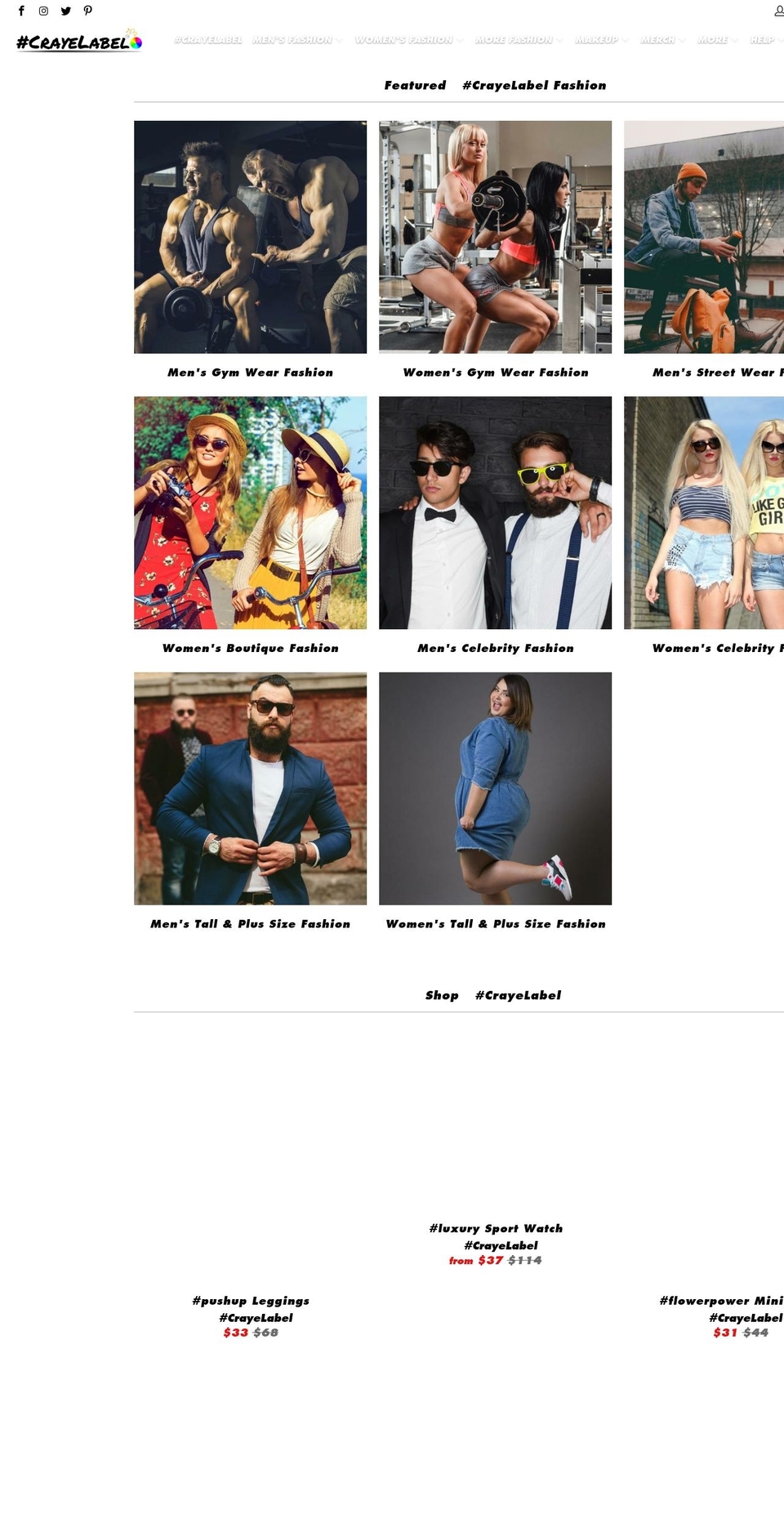 #CrayeLabel Music Fashion - June-27-2018 Shopify theme site example cralabel.com