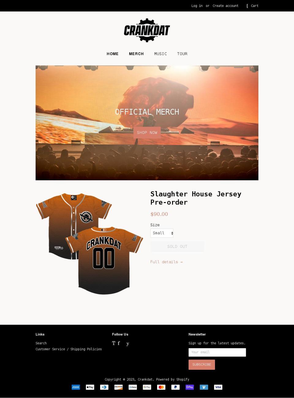 crankdat.com shopify website screenshot
