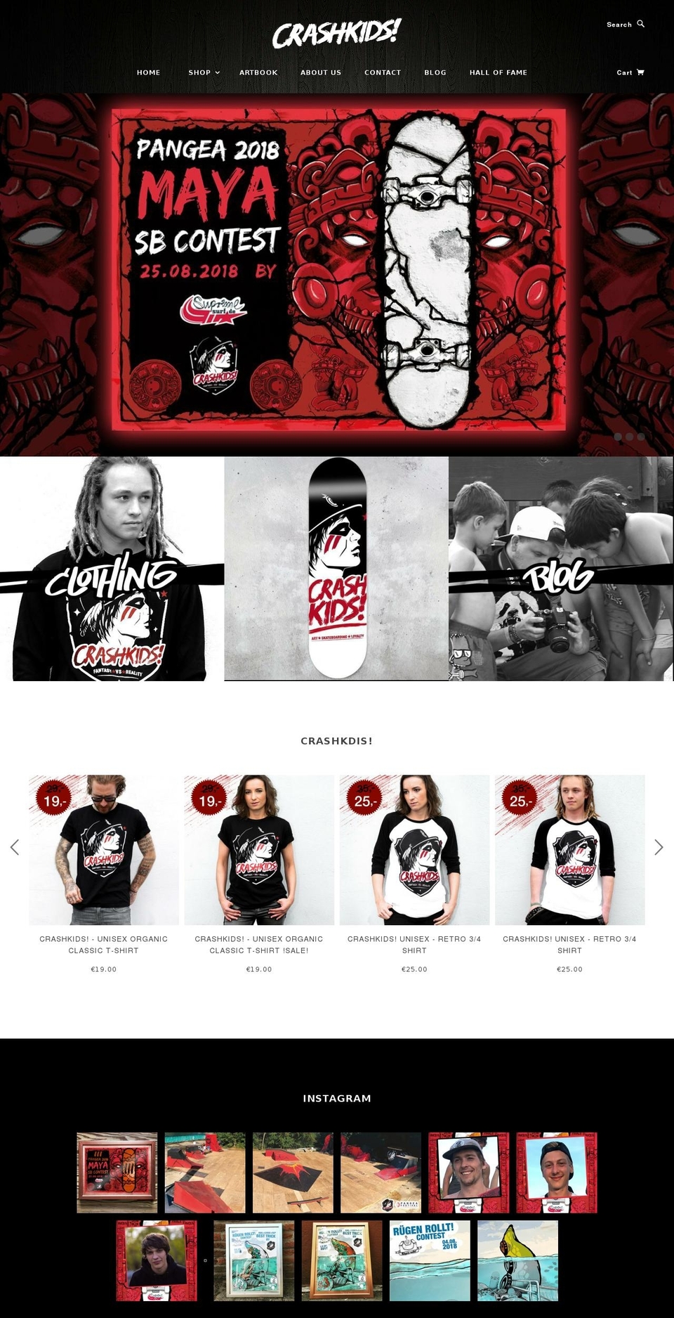 crash4life.com — Shopify storefront screenshot