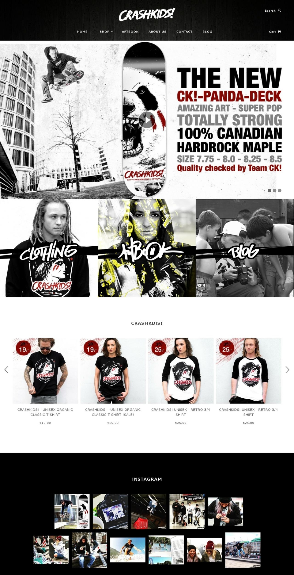 crash-clothing Shopify theme site example crashclothing.de