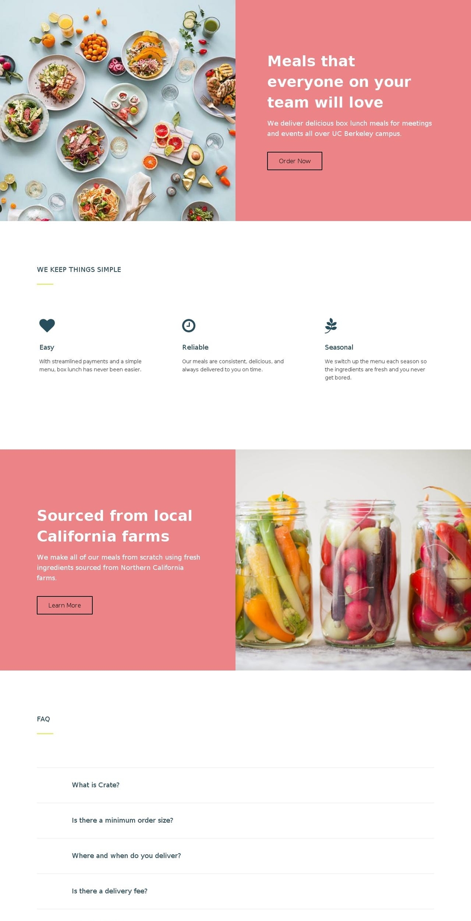 crateberkeley.com — Shopify storefront screenshot