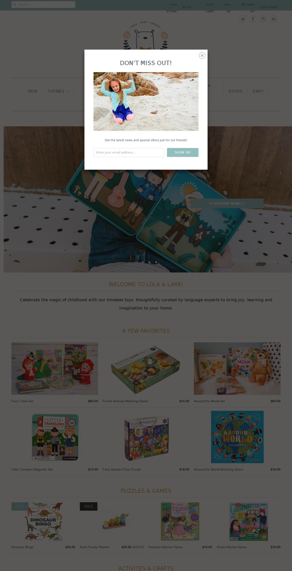 crateofplay.com — Shopify storefront screenshot