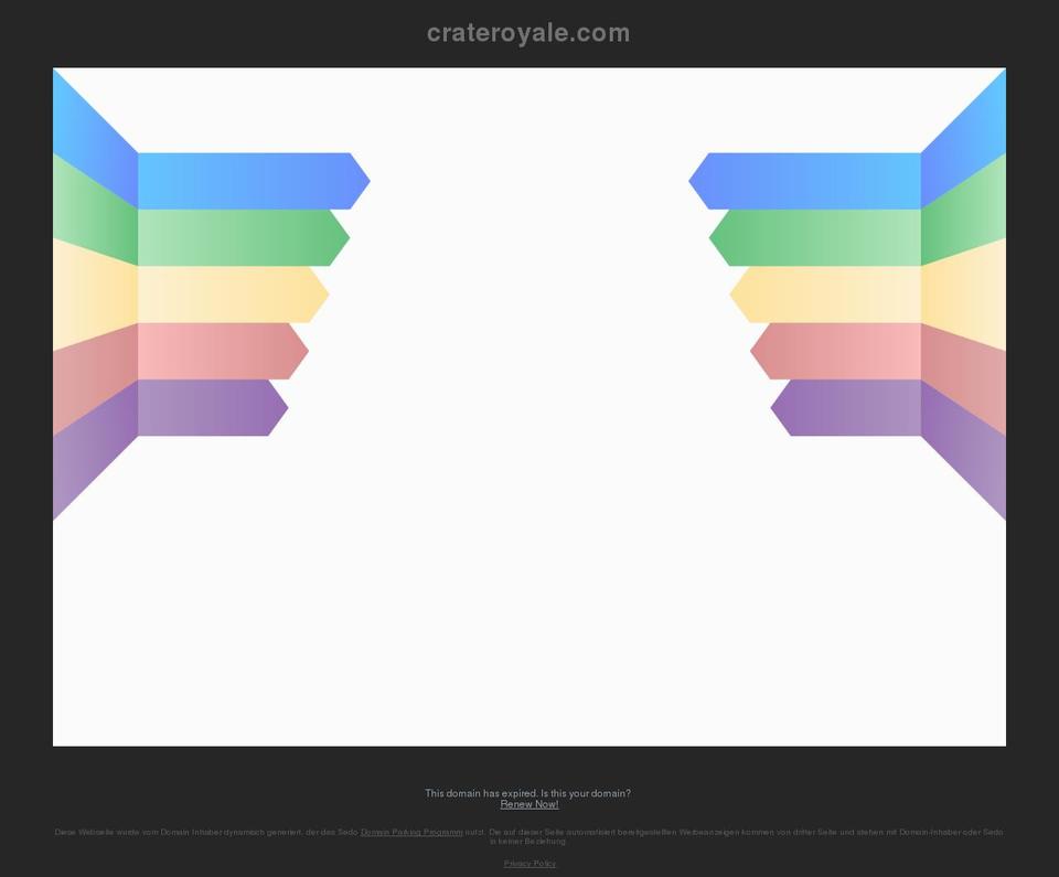 crateroyale.com — Shopify storefront screenshot