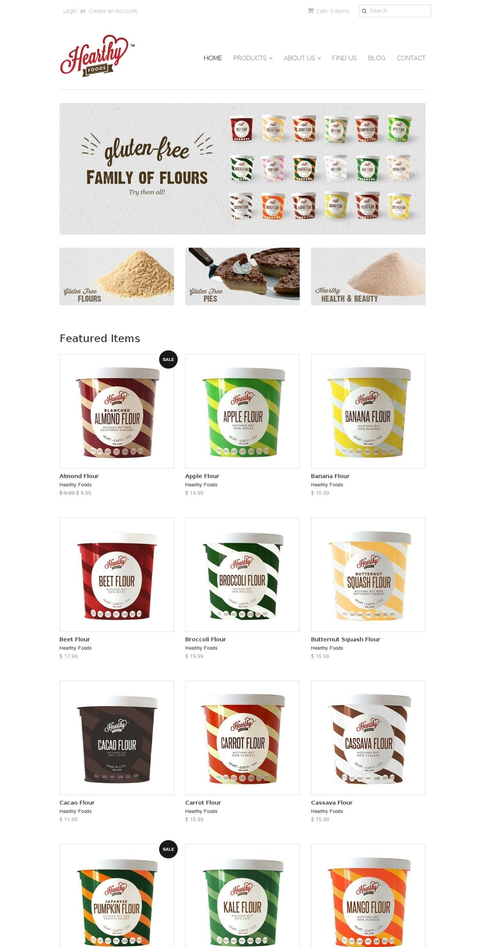 cravefoods.com — Shopify storefront screenshot