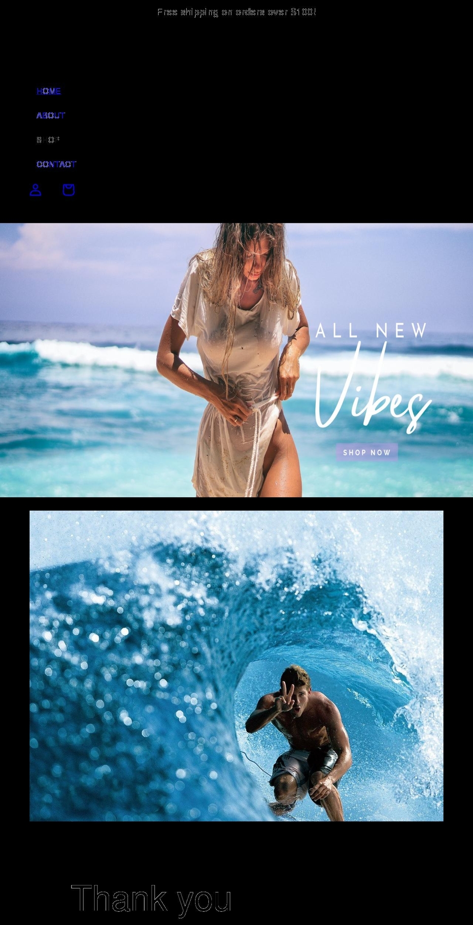 cravesurf.com shopify website screenshot