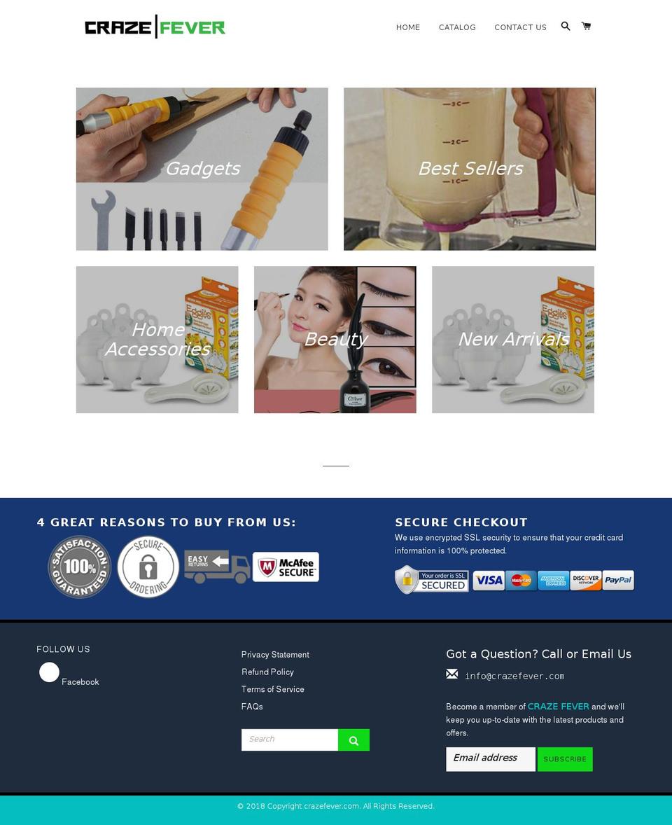 theme-export9mar2018-0551pm-1 Shopify theme site example crazefever.com