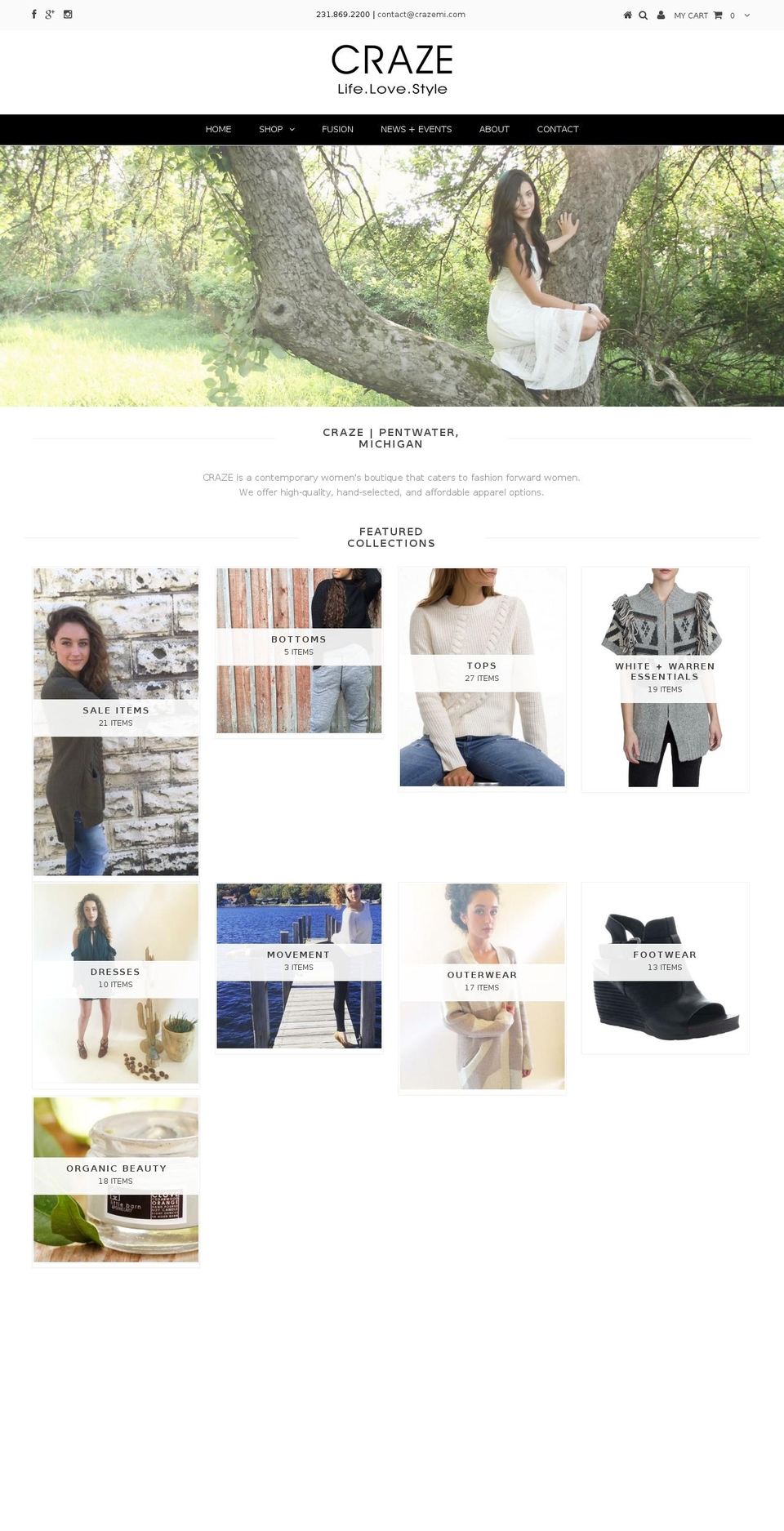 crazemi.com shopify website screenshot