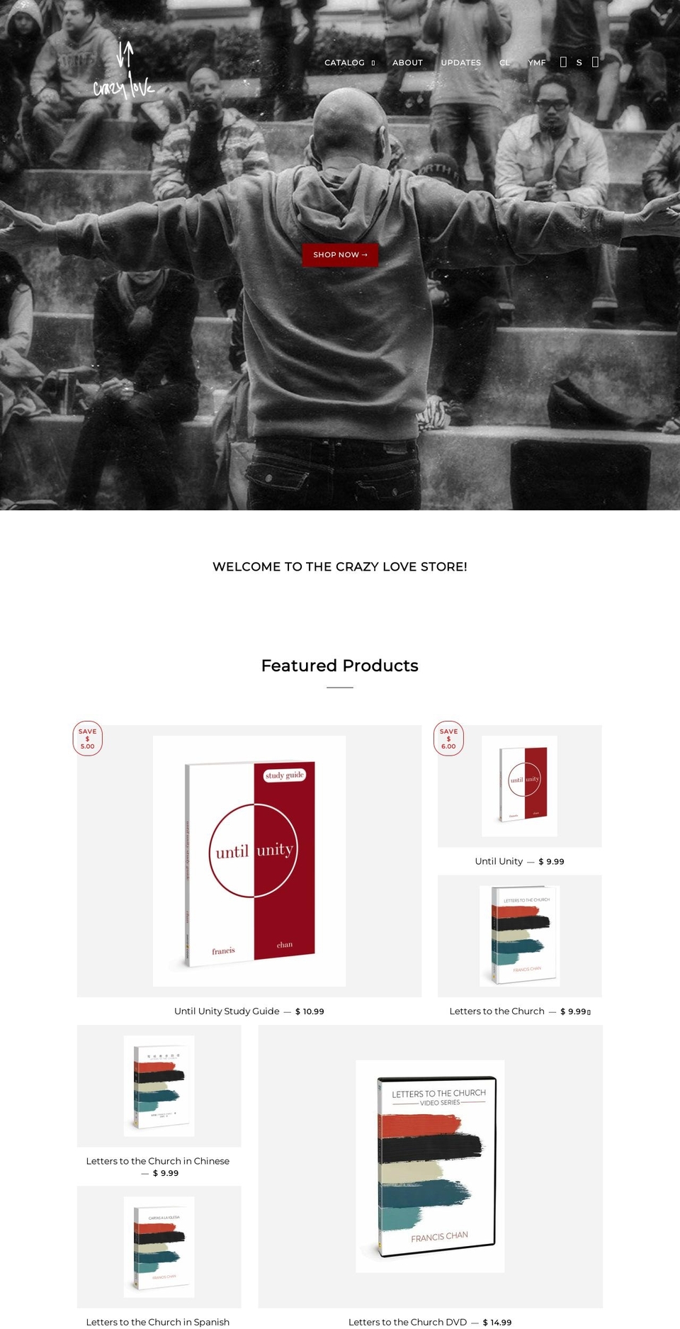 crazy-love-store.myshopify.com shopify website screenshot