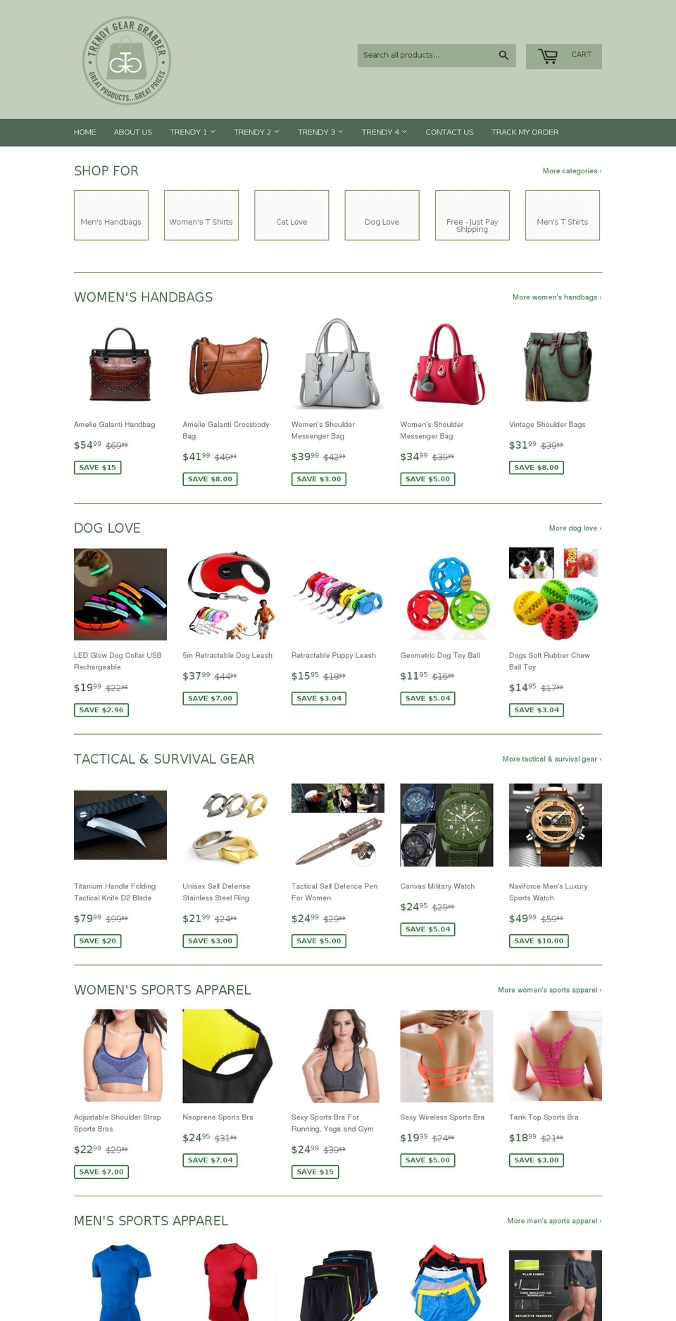 crazyaboutfitness.com shopify website screenshot