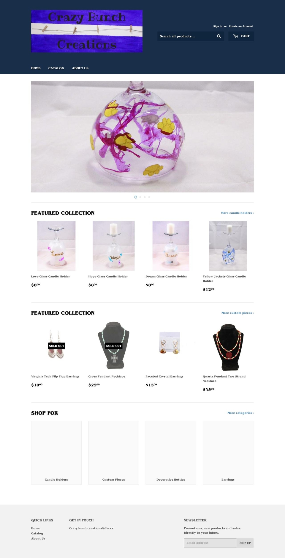 crazybunch.org shopify website screenshot