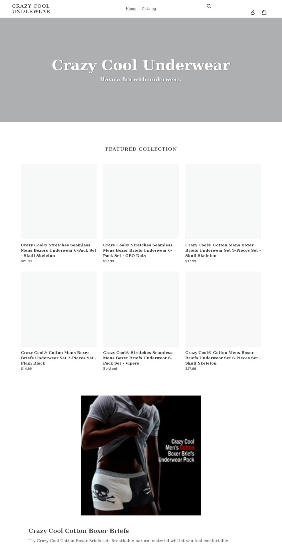 crazycoolshop.com shopify website screenshot