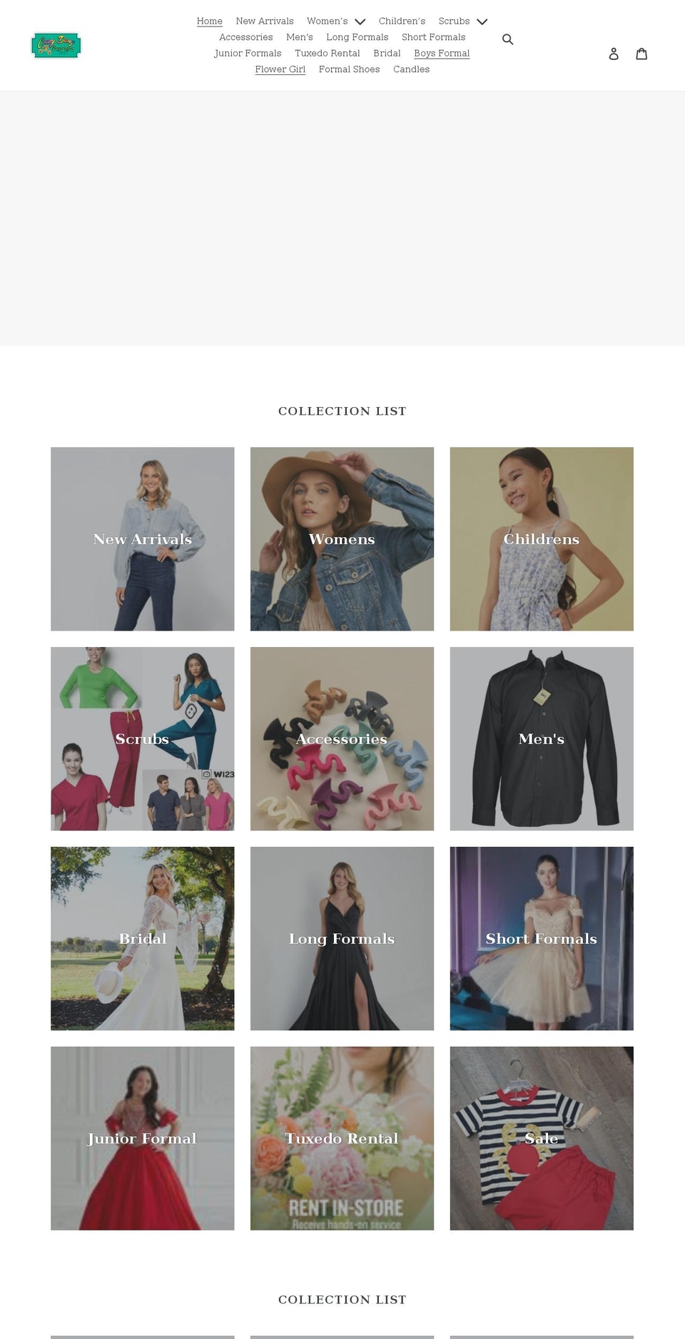 crazydaisyboutiquellc.com shopify website screenshot