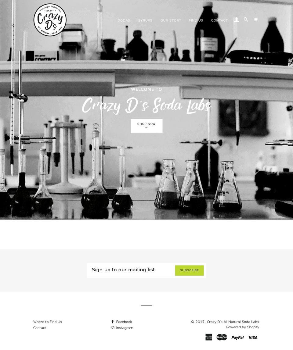 Shapes Shopify theme site example crazydlabs.com