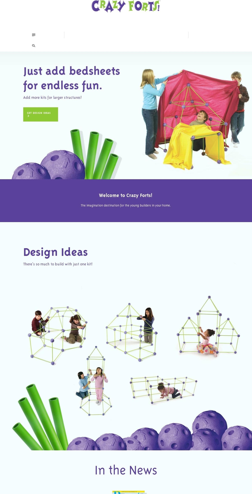 crazyforts.ca shopify website screenshot
