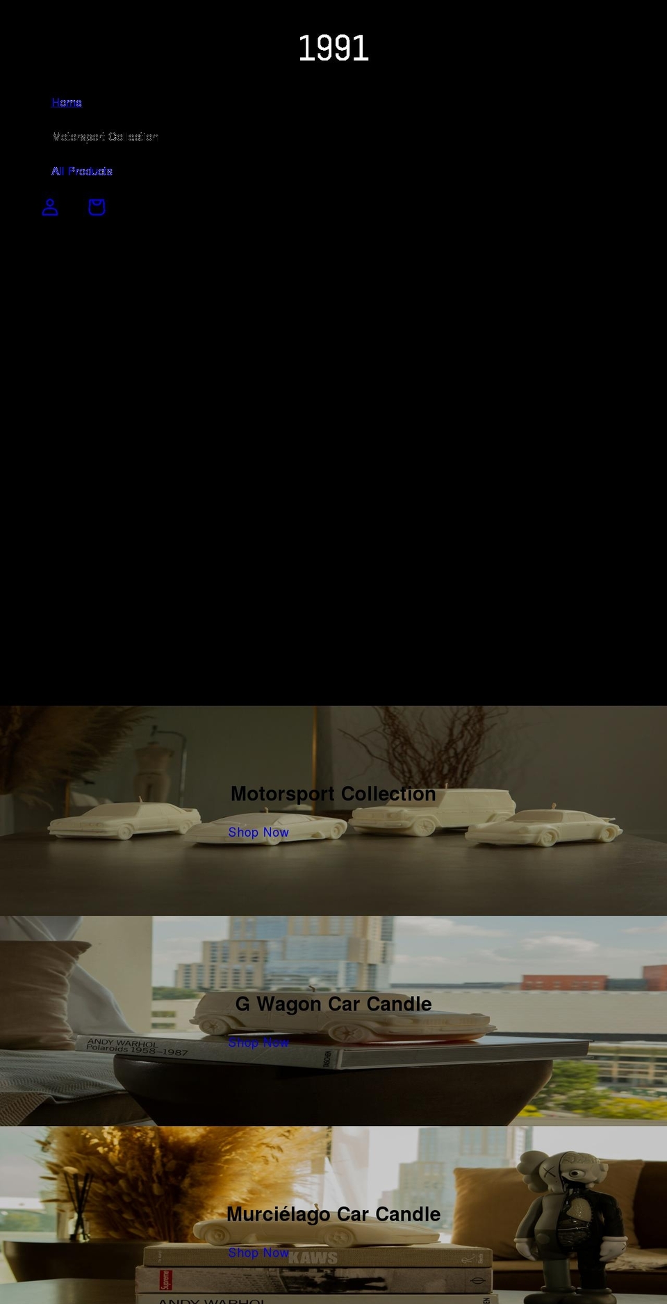 createdby1991.com shopify website screenshot