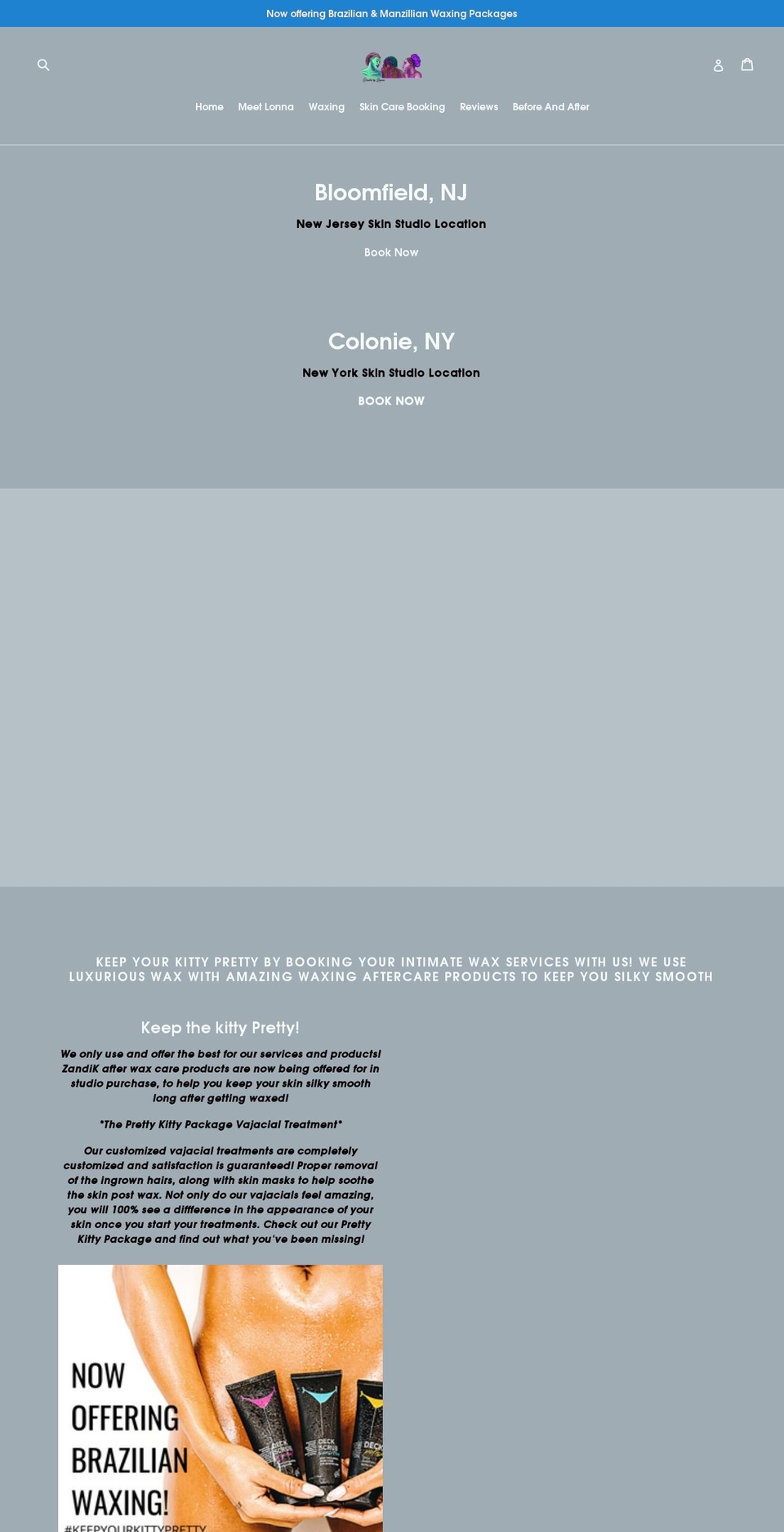 createdbylonna.com — Shopify storefront screenshot