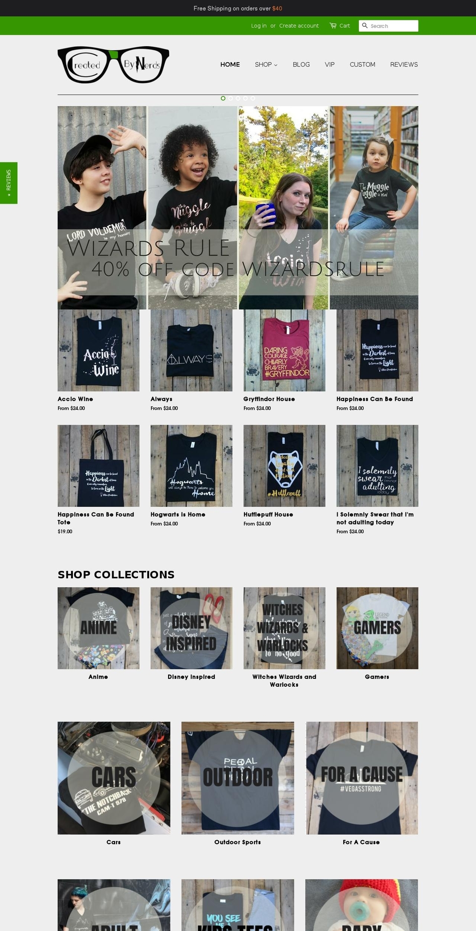 Holiday Sale Shopify theme site example createdbynerds.com