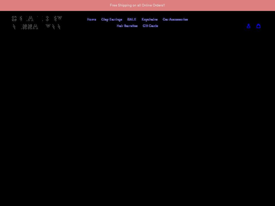 createdbynessalynn.com shopify website screenshot