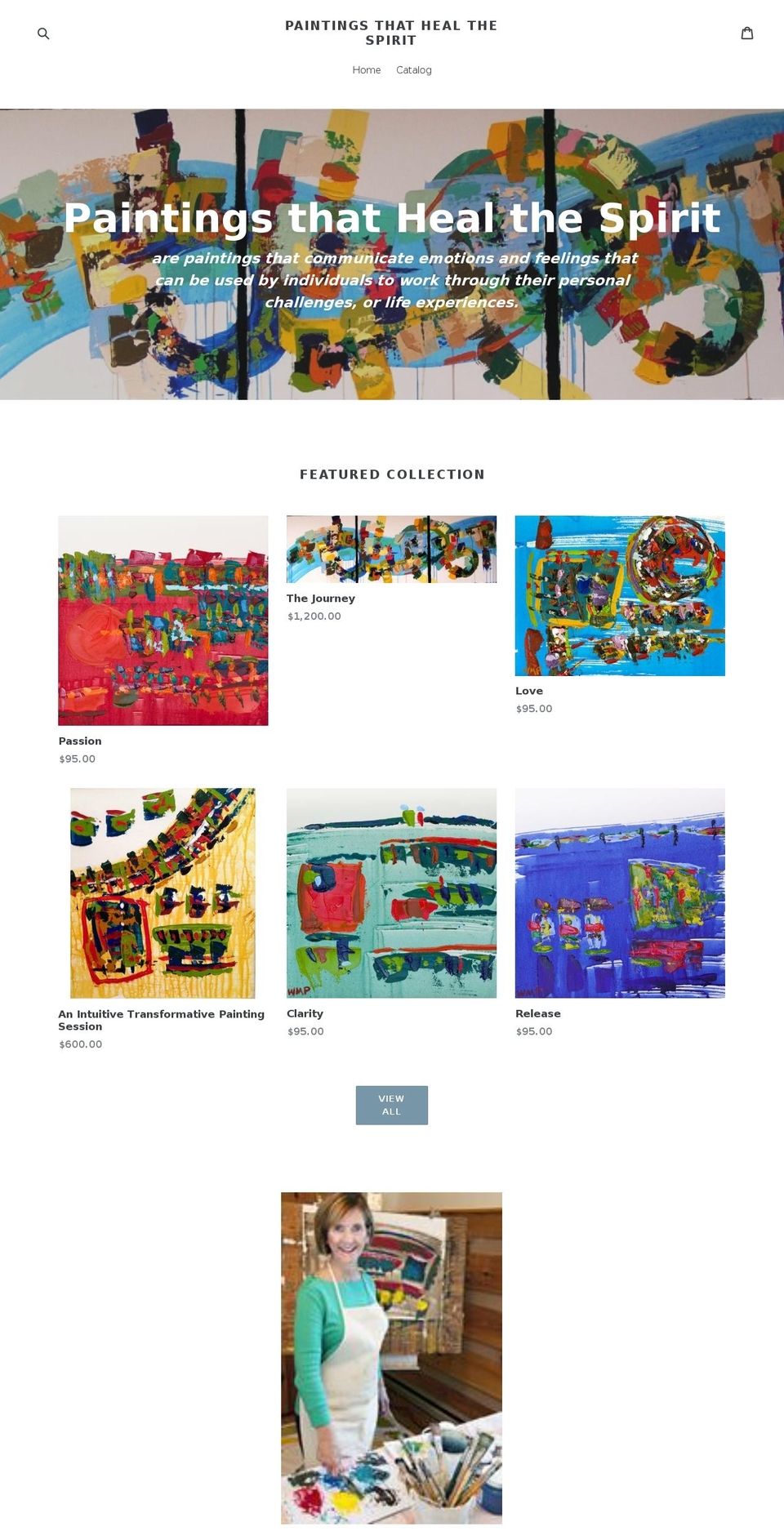 createdonthemtn.com — Shopify storefront screenshot