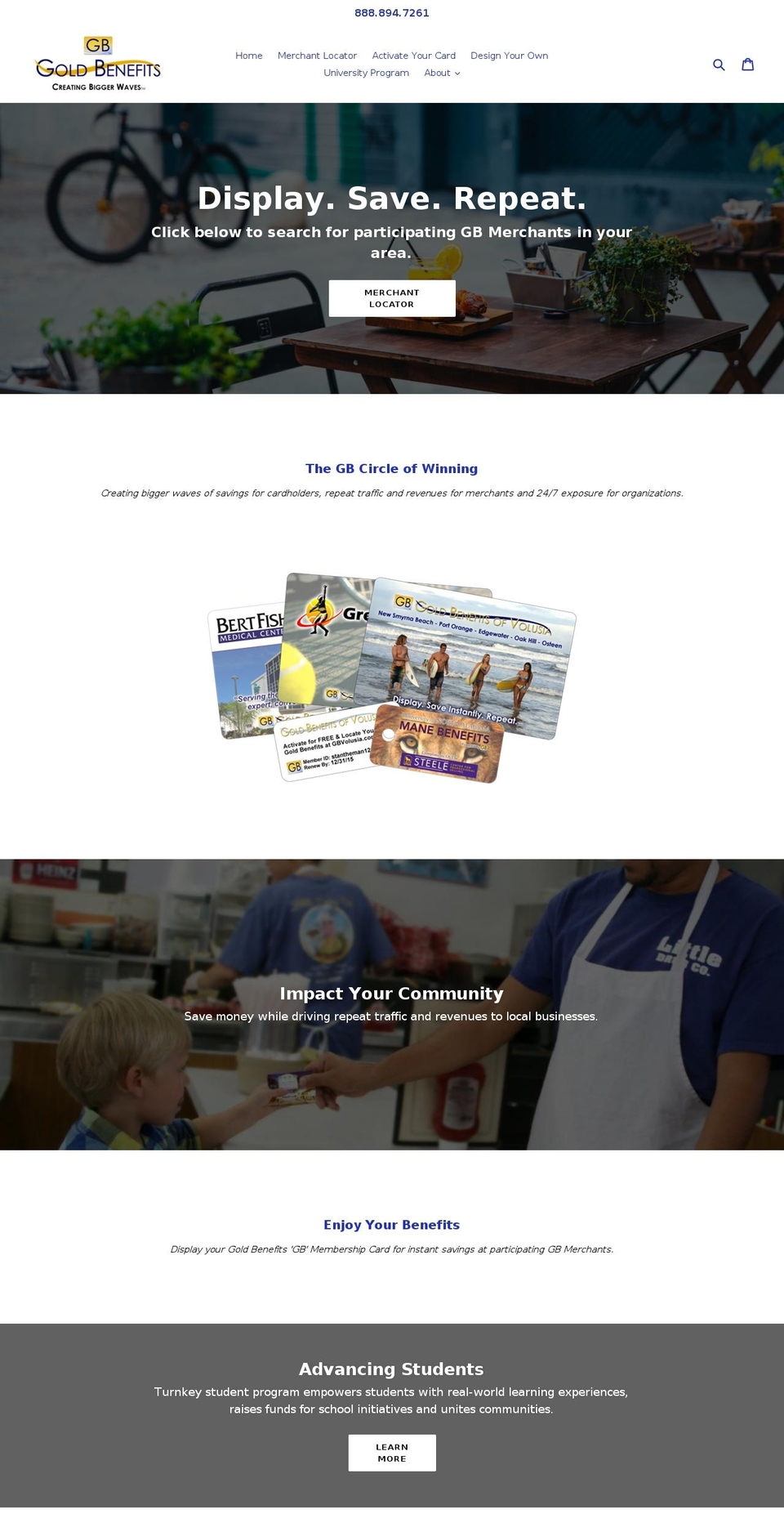 creatingbiggerwaves.com — Shopify storefront screenshot