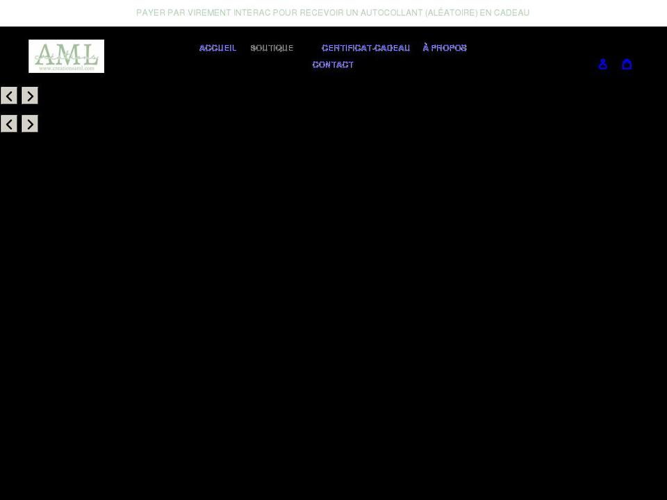 creationsaml.com shopify website screenshot