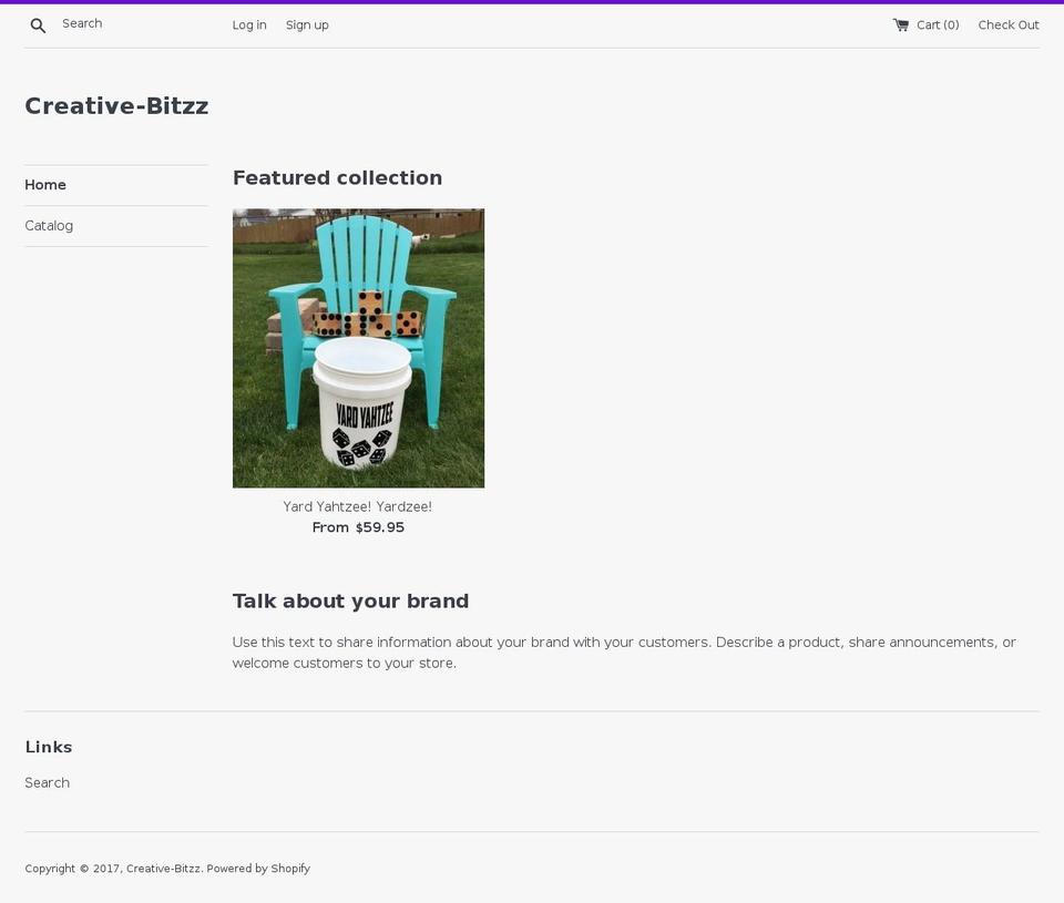 creativebitz.com shopify website screenshot