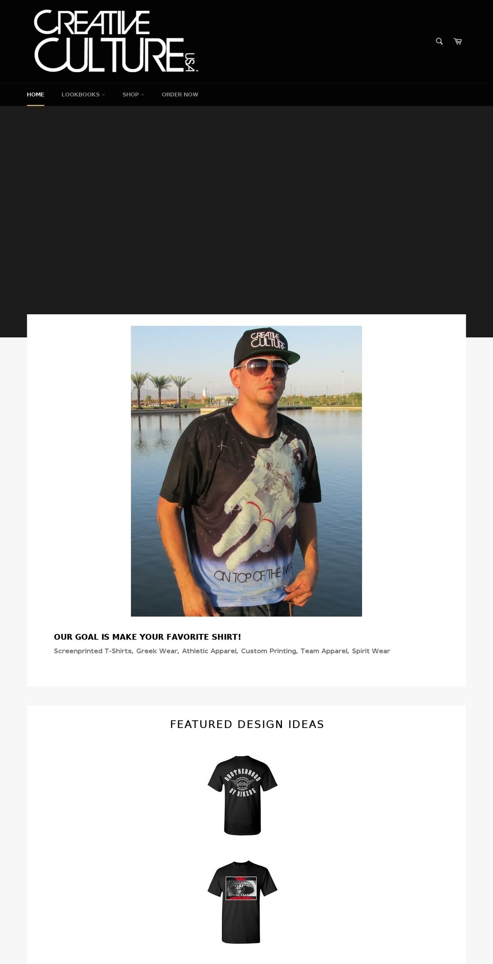 creativecultureusa.com shopify website screenshot