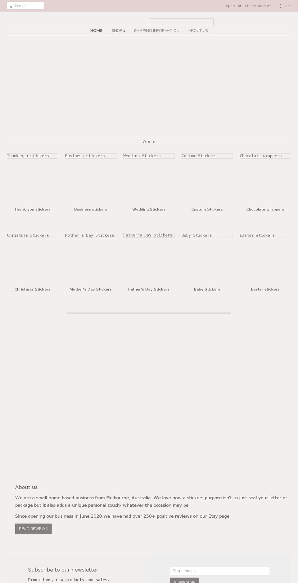 creativeenvy.com.au shopify website screenshot