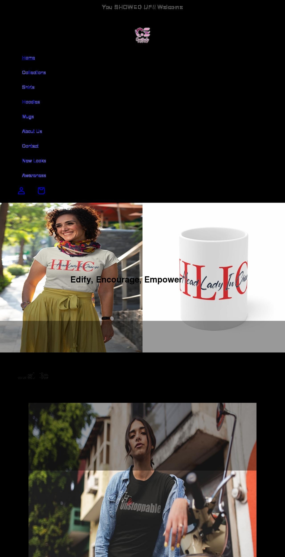 creativelyedified.com shopify website screenshot