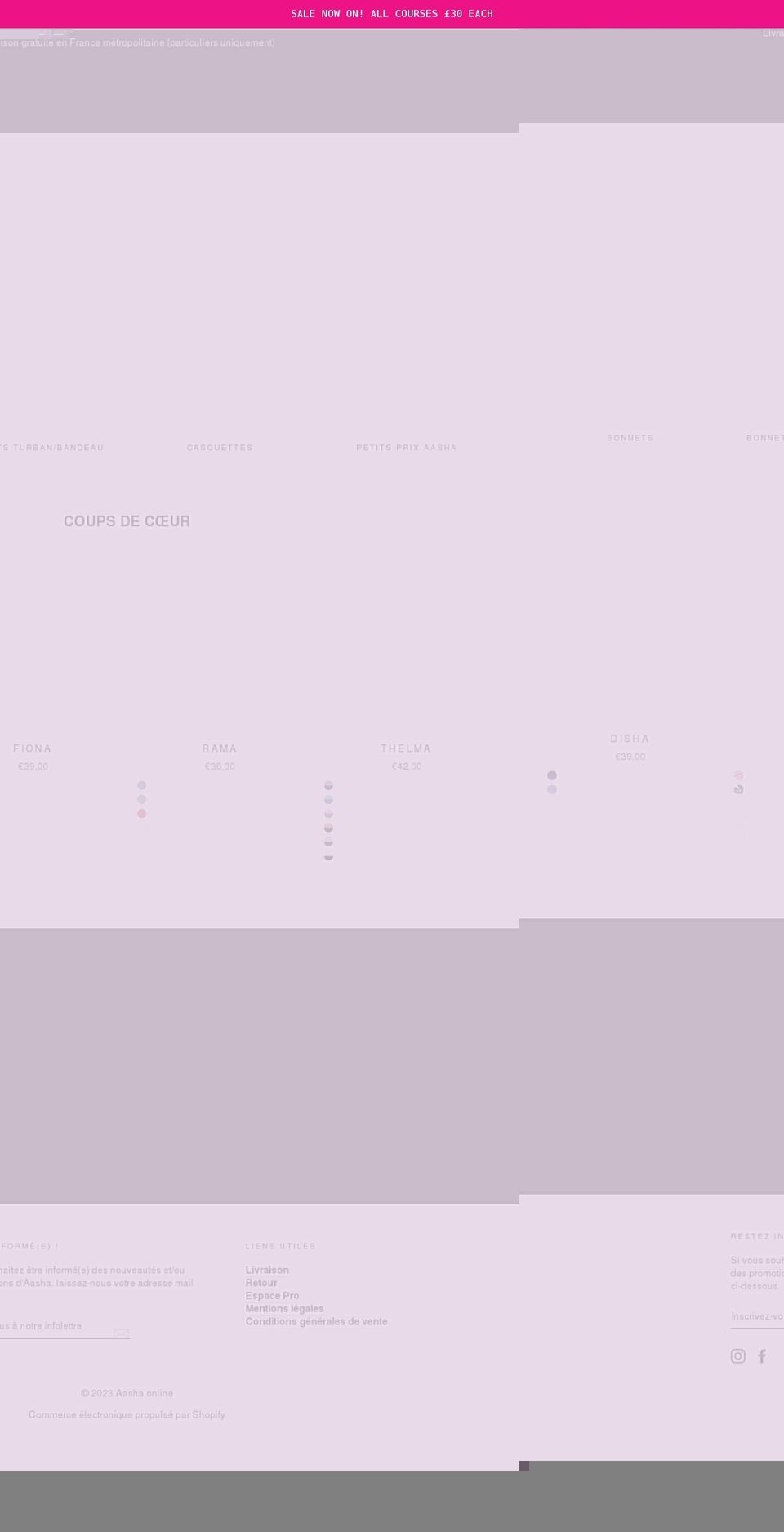 creativenailandbeautytraining.co.uk shopify website screenshot